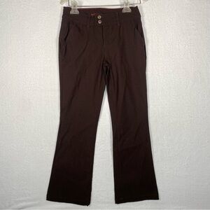 Sabrina‎ Lauren Womens Brown Bootcut Pants Size 8 Corpcore Office Siren